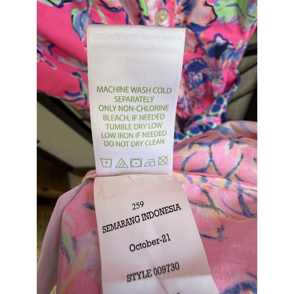 Lilly Pulitzer Marilisa Stretch Midi Dress Size 10 Last Bud Not Least #009730 - Picture 9 of 10